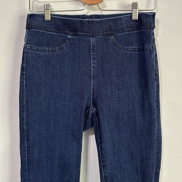 J Crew Pull On Toothpick Jean Jegging‎ 28 Skinny Leg Casual Stretch 29 x 27 Blue - Picture 3 of 9